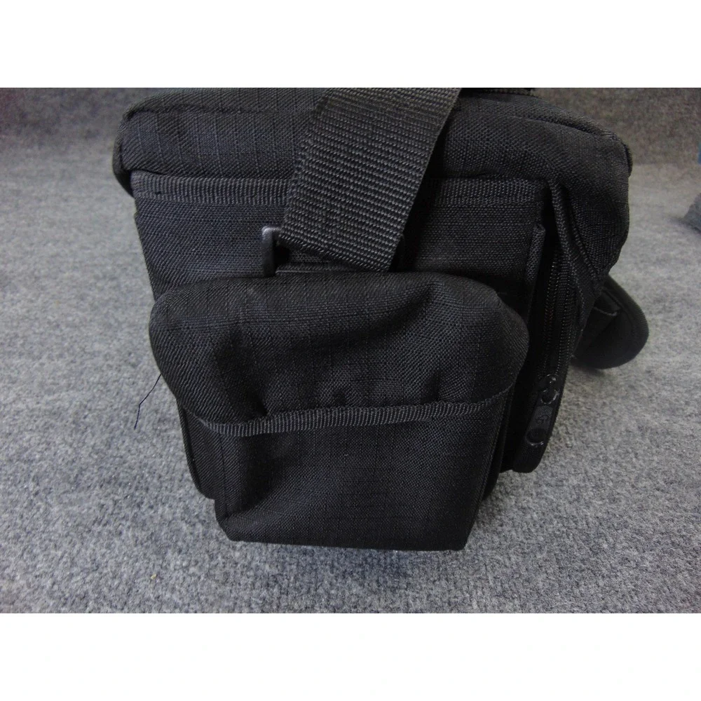 Nikon Camera Bag Mens Black Solid Shoulder Strap Padded DSLR Gadget Case Utility